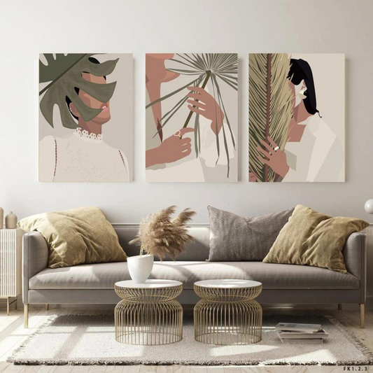 Triptych Art Paintings II