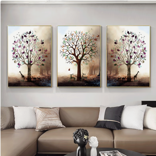 Triptych Art Paintings IIV