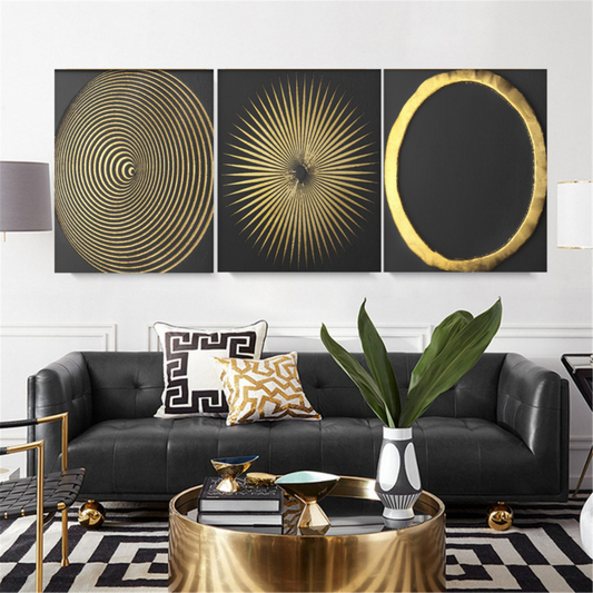 Triptych Art Paintings VX