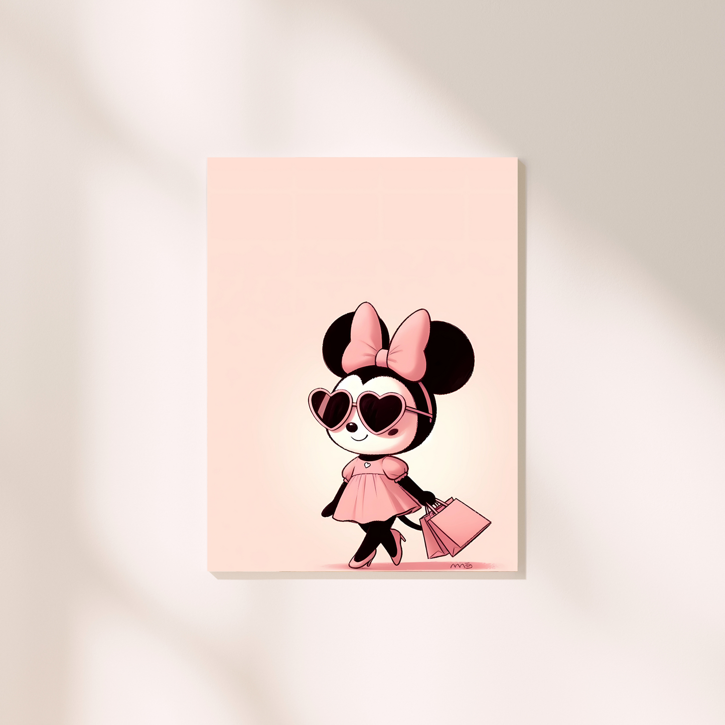 Fashionista Mouse in Pink